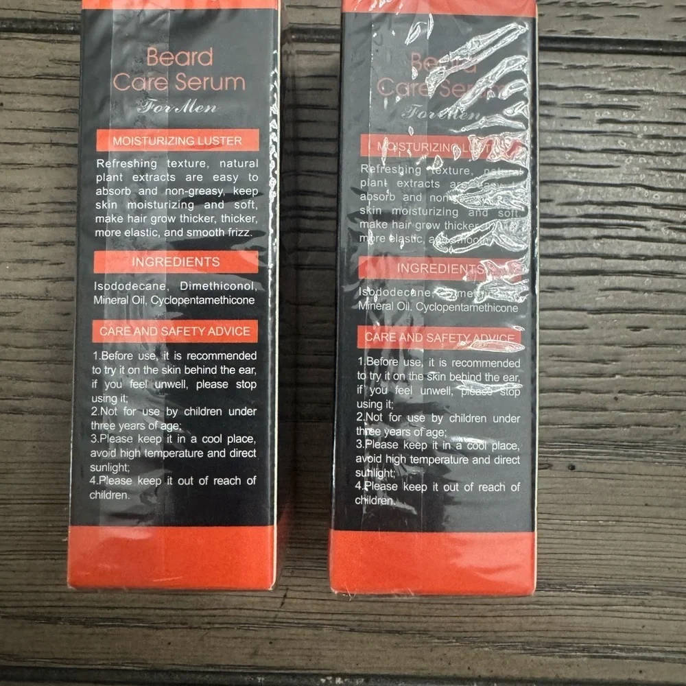 Sadoer Beard Care Serum for Men 30ml set of 2 NEW